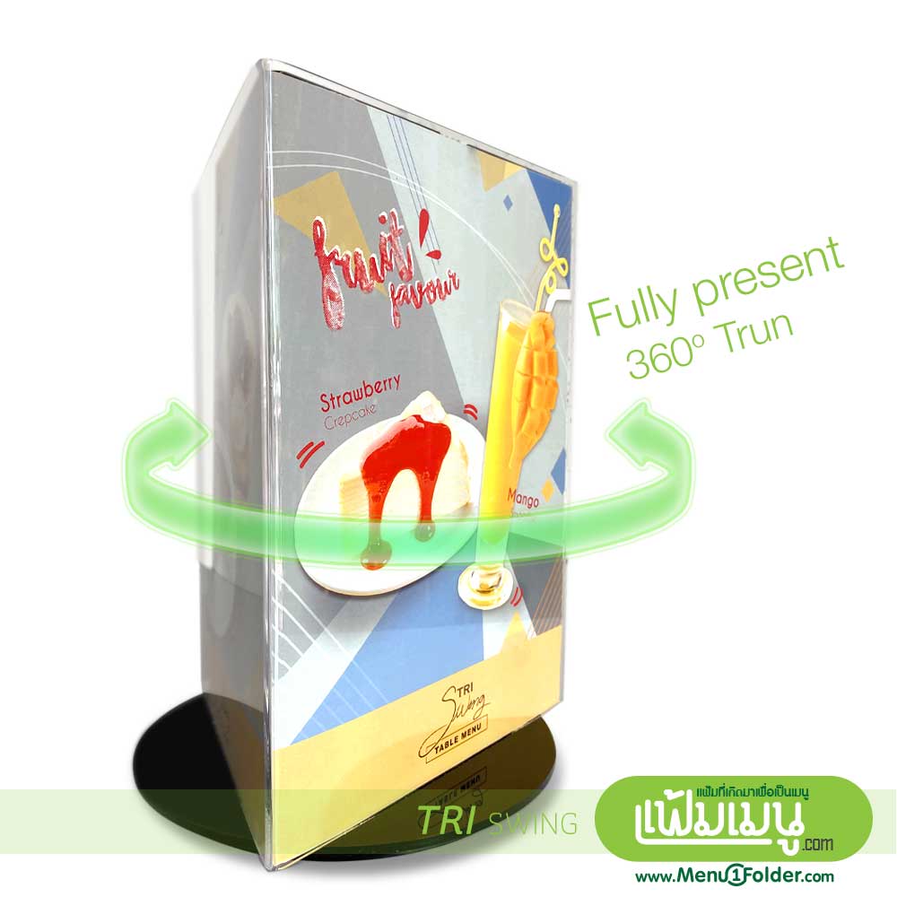 กล่องอะคริลิกวางโต๊ะ A4